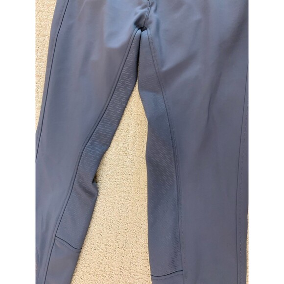 Goode Rider Slate Blue Gray Equestrian Miracle Breech Full Seat Sz 30 - Picture 6 of 13